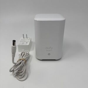 Eufy Security HomeBase 2 Model T8010X White Hub with Power Adapter Anker